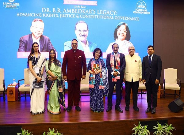 Business News | Attorney General for India, R. Venkataramani Inaugurates the National Convention on Dr. B.R. Ambedkar at O.P. Jindal Global University