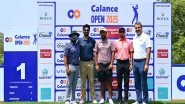 Sports News | Inaugural Calance Open to Begin on April 15