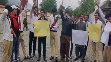 World News | Pakistan: PoGB Students Protest Form Cancellations Amid Education Crisis