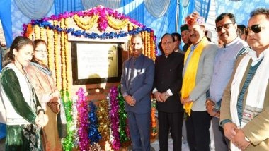 India News | Himachal CM Lays Foundation Stone for 1 MW Solar Power Project at Dhanwas