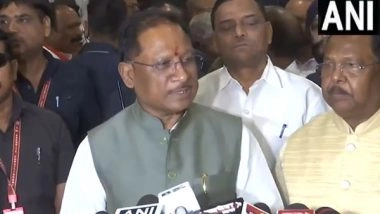 India News | Chhattisgarh: CM Vishnu Deo Sai Attends Khadi Board Event, Announces Digital Services in Panchayats