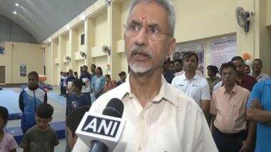 Sports News | Gujarat: S. Jaishankar Inaugurates Gymnastic Hall at Chhotubhai Purani Sports Campus