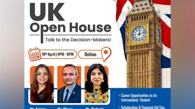 Business News | Azent Overseas Education Announces UK Open House 2025 - Meet Senior UK University Leaders Online