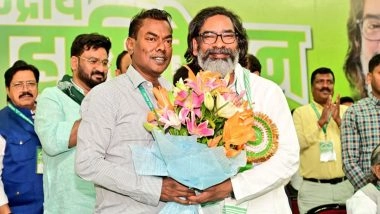 India News | Hemant Soren Elected as New President of JMM, Shibu Soren as Founder Patron