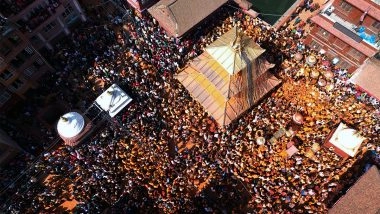 World News | Thimi Celebrates Sindoor Jatra with Arrival of Nepali New Year