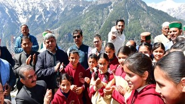 India News | Himachal CM Interacts with Children of Killar Balika Ashram
