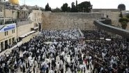 World News | Tens of Thousands Join Priestly Blessing at Western Wall Amid War