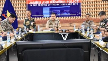India News | IGP Kashmir Chairs High-level Security Review Meeting Ahead of Upcoming Events