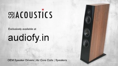 Business News | SB Acoustics and SB Audience Now Officially Available in India Through Audiofy Technologies