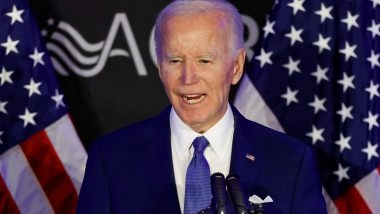 World News | Biden Slams Trump Administration's Handling of Social Security Administration in First Post Presidency Speech