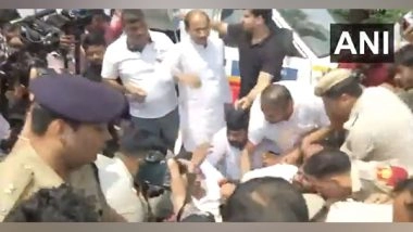 India News | Police Detains Protesting Congress Workers in Delhi