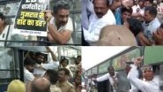 India News | Congress Workers Protesting Against ED Chargesheet Detained by Police in Lucknow, Bengaluru
