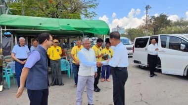 World News | India Hands over Fresh Relief Consignment to Myanmar Under Operation Brahma