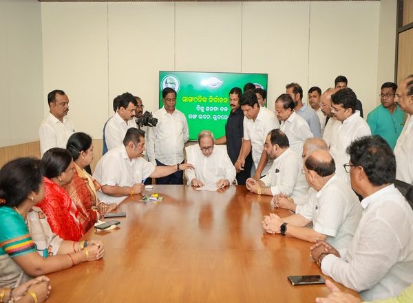India News | Naveen Patnaik Files Nomination for BJD President Post