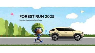 Business News | Hyundai Motor Unveils 'Forest Run 2025' to Plant Trees
