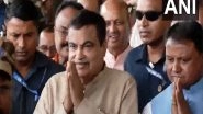 India News | Union Minister Nitin Gadkari Visits Bhubaneswar to Lay Foundation Stones for Development Projects Worth Rs 4000 Crore
