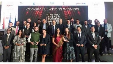 Business News | Innovation Emerges as Top Priority for Indo-French Companies at the 7th Edition of the Indo-French Business Awards 2025 & Grand Prix VIE
