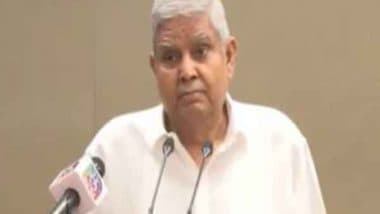 India News | 'Case Can Be Filed Against Anyone, but Special Permission Required if Judge Has to Be Booked': Jagdeep Dhankhar