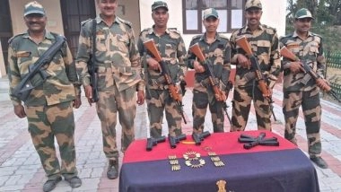India News | BSF Recovers Arms, Ammunition in Punjab's Tarn Taran