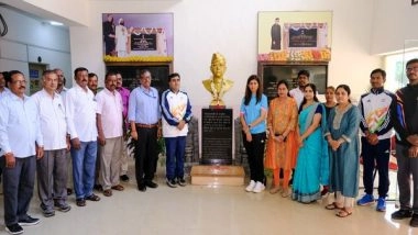 Sports News | MOS Sports Raksha Khadse Assesses Athlete Training and Infrastructure in Bengaluru