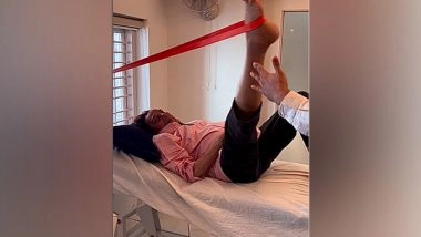 Entertainment News | Dharmendra Shows His Efforts to 'stay Fit' as He Drops Physiotherapy Session Video