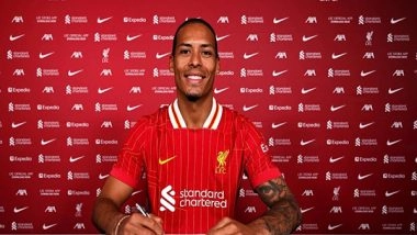Sports News | Virgil Van Dijk Signs New Liverpool Deal to Extend Anfield Stay and Lead Reds into New Era