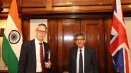 World News | Defence Secy Rajesh Kumar Singh Concludes UK Visit, Calls for Deeper Bilateral Cooperation
