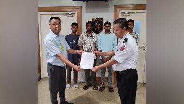 World News | Myanmar: 4 Indians Trapped in Myawaddy Scam Repatriated, Embassy Issues Warning