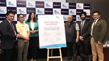 Business News | Apollo Hospital, Indore Collaborates with Medtronic to Establish Specialized Center for Renal Denervation Therapy