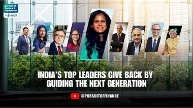 Business News | CA Nidhi Jain's 'Pursuit of Finance & Leadership': India's Top Leaders Mentoring the Next Generation