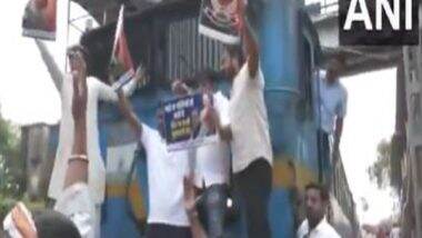 India News | Patna: Youth Congress Members Protest Against ED Charge Sheet; Blocks Rail Track, Halt Train