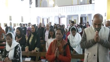 India News | Himachal Pradesh: Devotees, Locals, and Tourists Attend Good Friday Service at Shimla's Christ Church