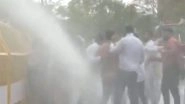 India News | MP: Youth Congress Protest Against ED Action in National Herald Case in Bhopal, Police Use Water Cannons to Disperse Protestors