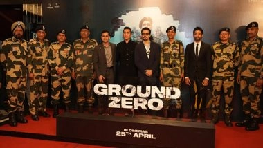 Entertainment News | BSF Jawans Attend Screening of Emraan Hashmi-starrer 'Ground Zero' in Srinagar