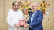 World News | Spain Ambassador Meets Former Odisha CM Naveen Patnaik, Discusses State's Development Across Key Sectors