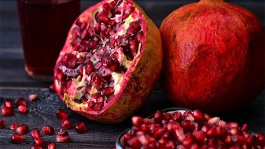 Business News | APEDA Sends First Commercial Sea Shipment of Pomegranates to USA