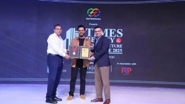 Business News | BPTP Bags 'Iconic Project Launch' and 'Unique Design Concept' Awards at Times Real Estate Awards 2025