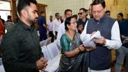 India News | Uttarakhand CM Dhami Hears Problems of People at His Residence, Directs Officials to Resolve Them