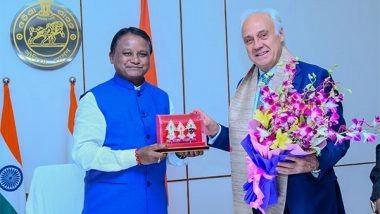 World News | Odisha CM Meets Spain Ambassador, Discusses Industrial Partnerships