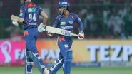 Sports News | IPL 2025: Markram, Badoni's Explosive Fifties, and Flashy Cameo from Samad Propel LSG to 180/5 Against RR