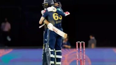 Sports News | IPL 2025: GT's Dominance Against Spin Bowling Secret to Success in Tournament So Far