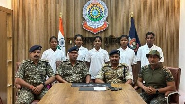 India News | Chhattisgarh: Five Naxals Surrender in Narayanpur