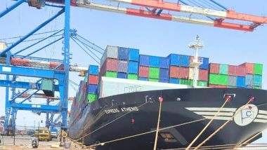 India News | Gujarat: Deendayal Port Authority Berths Two Massive Vessels