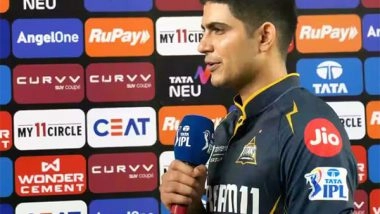 Sports News | Gujarat Titans Captain Shubman Gill Fined for Slow over Rate Against Delhi Capitals