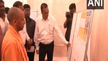 India News | UP: CM Yogi Adityanath Inspects Four-lane Road Project in Gorakhpur