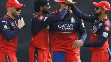 Sports News | RCB Spinners Shine as Punjab Kings Restricted to 157/6 in Mullanpur