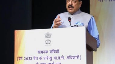 India News | Union Minister Jitendra Singh Hails Largest-ever Representation of 74 Women IAS Officers