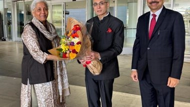 World News | Finance Minister Nirmala Sitharaman Arrives in San Francisco for Five-day US Visit