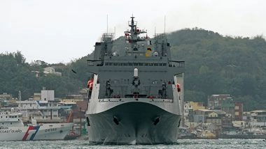 World News | Chinese Cruise Ship Sails Within Two Nautical Miles of Tawain's Hengchun Peninsula