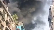 India News | Fire Breaks out at Factory in Delhi's Keshav Puram Area